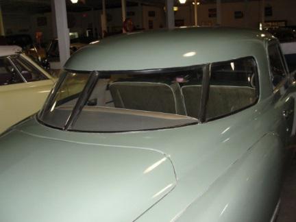 Classic car windshield