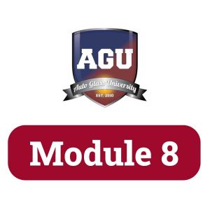 AGU logo with Module 8 title