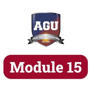 AGU logo with Module 15 title