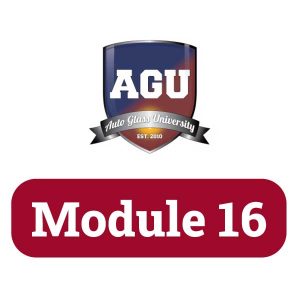AGU logo with Module 16 title